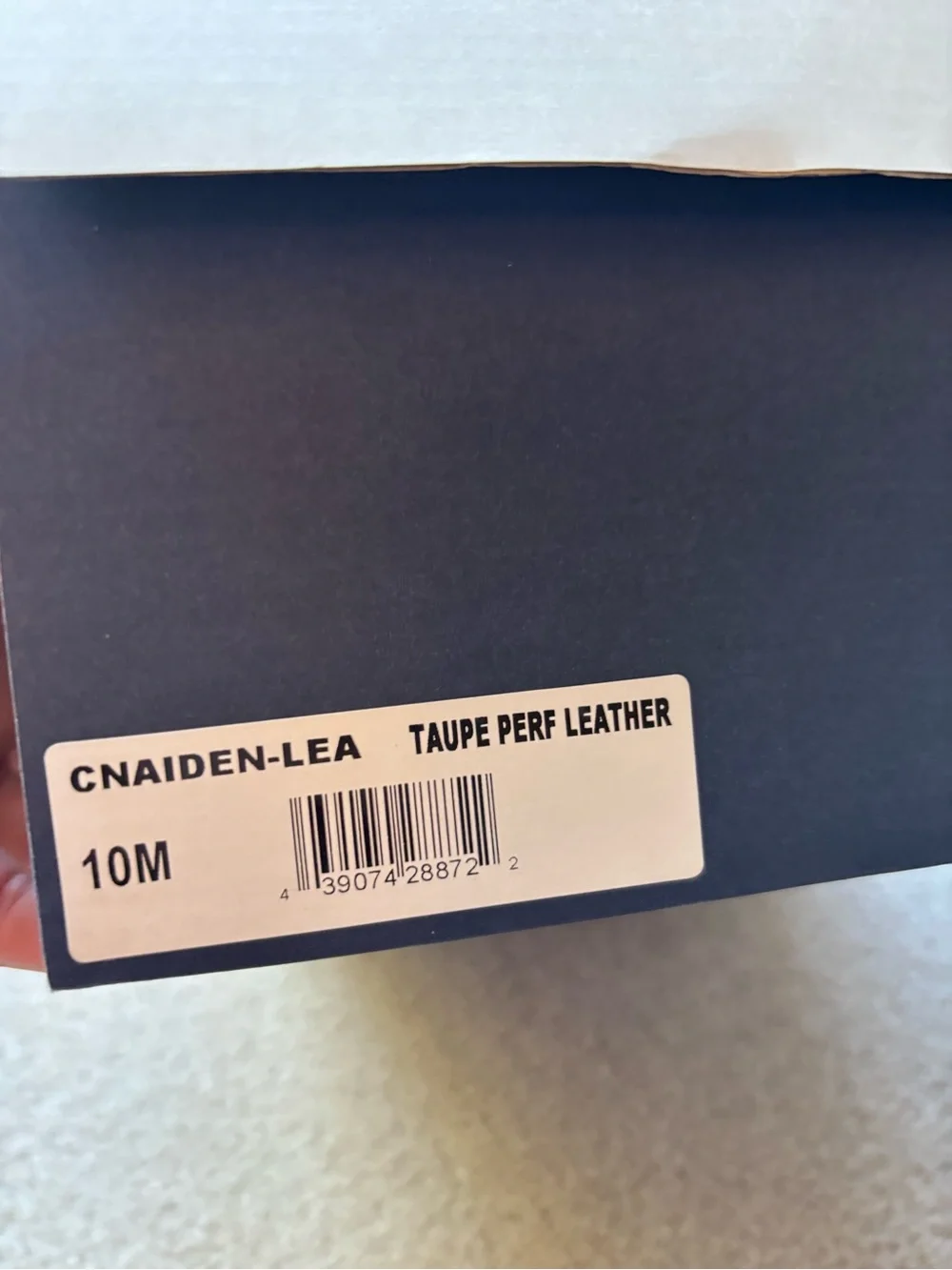 Caslon Taupe Perforated Slip-On Wedge Sneakers
